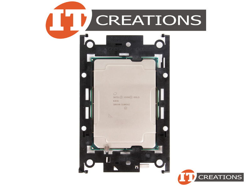 P41714-001 HP CPU INTEL XEON GOLD 16 CORE PROCESSOR 6346 3.10GHZ 36MB ...