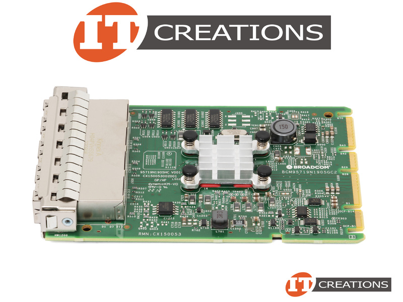P51183-001 HP / BROADCOM BCM5719 OCP 3.0 NIC 1GBASE-T 4P ETHERNET ...
