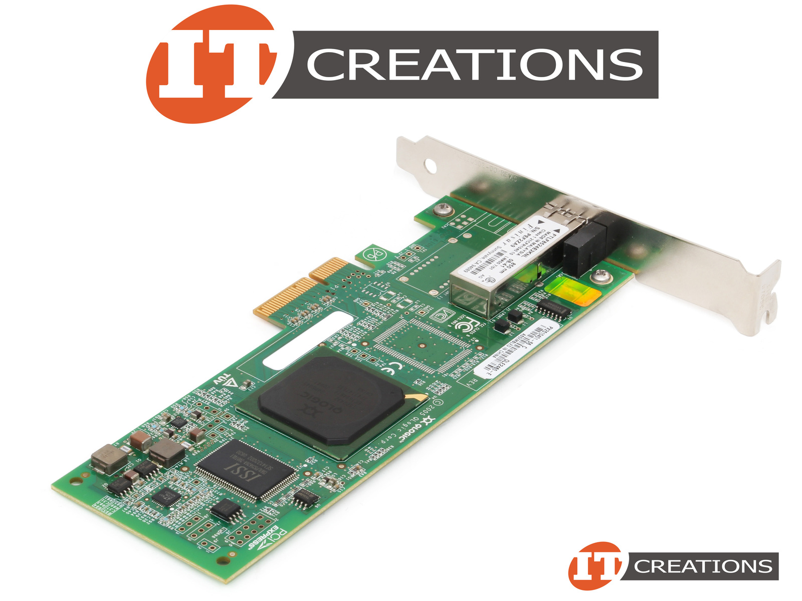 PX2510401-56-HIGH P QLOGIC QLE2460-E 4GFC SINGLE PORT PCI-E X4 HOST BUS ...
