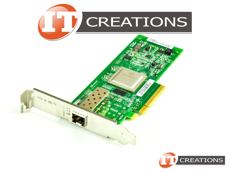 QLE2560-HIGH P QLOGIC QLE2560 8GB PCI-E 2.0 X8 SINGLE PORT FIBRE ...