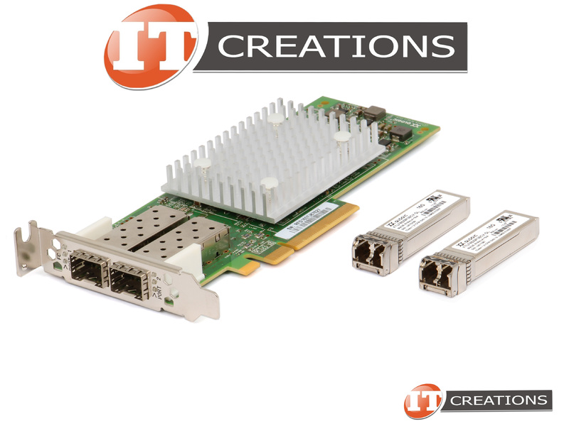 QLE2692-SR-CK-LOW P QLOGIC QLE2692 DUAL PORT SFP 16GB FCA ENHANCED GEN ...