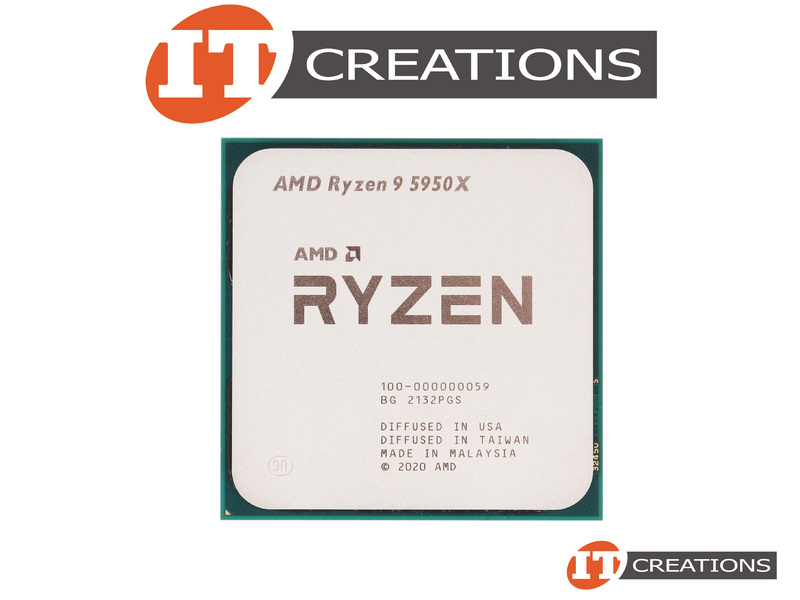 RYZEN 5950X - New - AMD RYZEN 9 16 CORE PROCESSOR 5950X 3.4GHZ BASE /  4.9GHZ MAX 64MB L3 CACHE TDP 105W AM4 SOCKET ( VERMEER ) ( 3.40GHZ /  4.90GHZ )