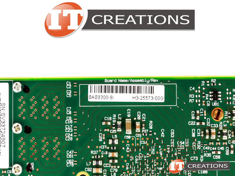 Carte Contrôleur SAS LSI 9300-8I SGL - PCIe 3.0 X8, 2 Ports Mini SAS, 6 Gb/s
