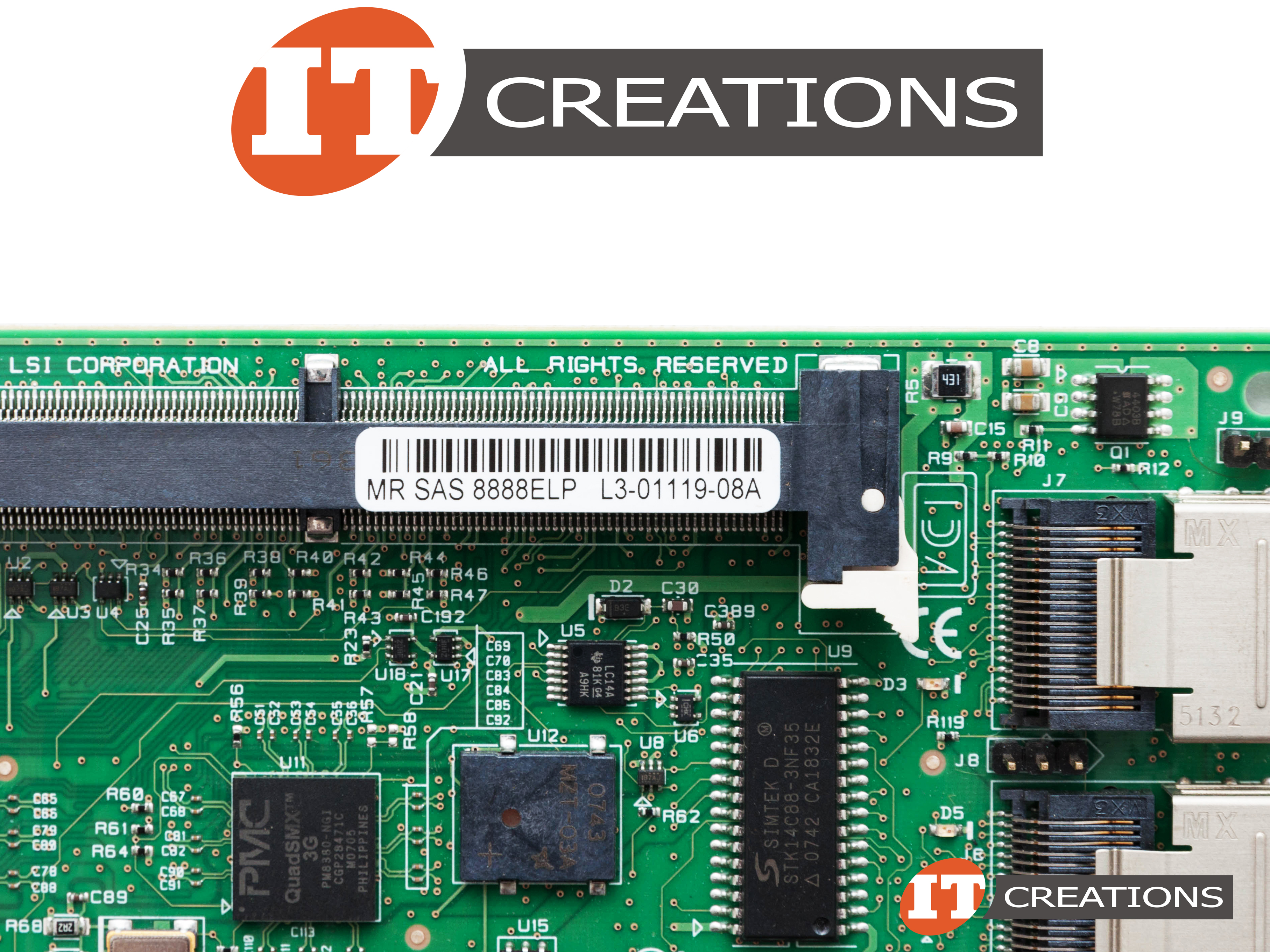 SAS 8888ELPLOW P LSI MEGARAID SAS 8888ELP HBA 3GB/S SAS / SATA PCIE