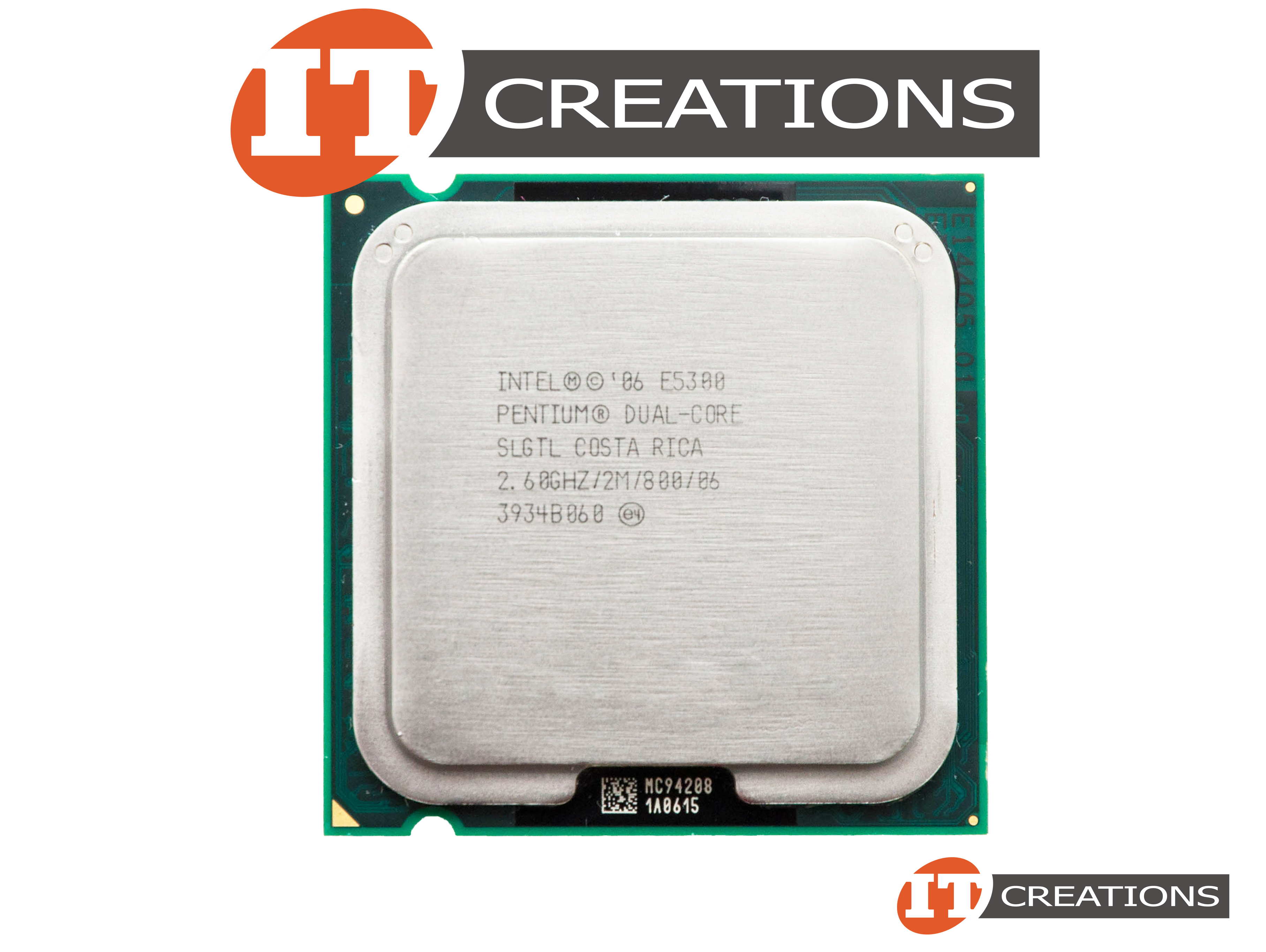 SLGTL - New - INTEL PENTIUM DUAL CORE PROCESSOR E5300 2.6GHZ 2MB L2 ...