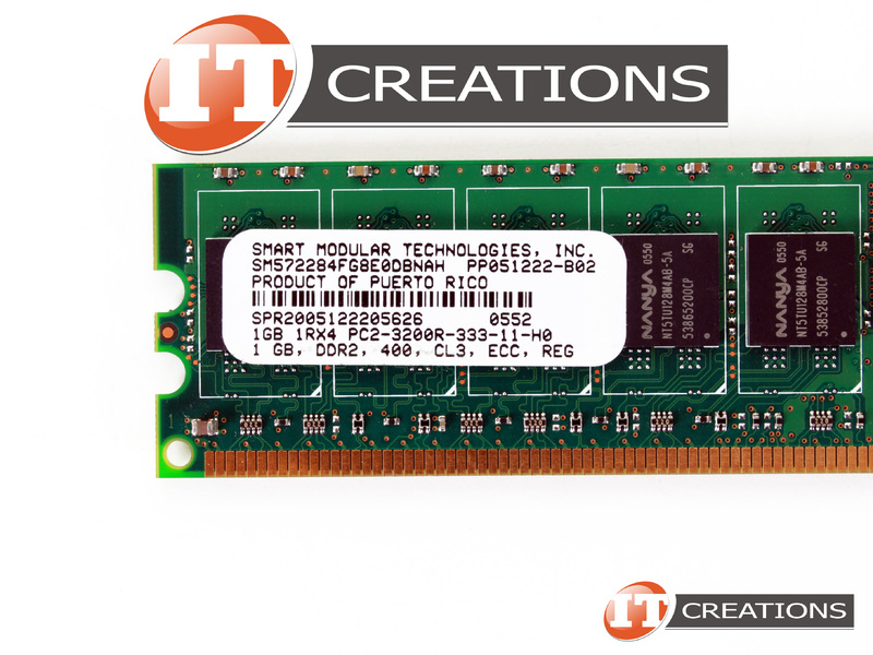 413385-001 - HP 1GB PC2-3200R DDR2 SDRAM Memory | Inside Systems A/S