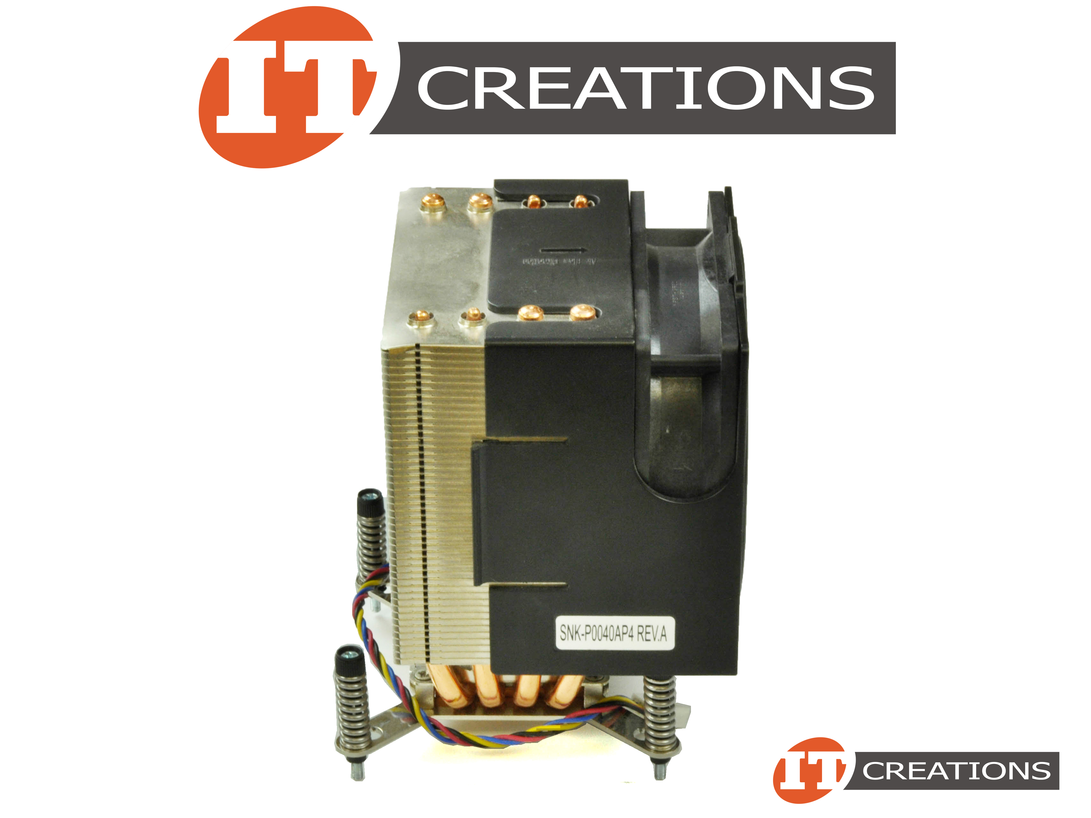 SNK-P0040AP4 SUPERMICRO HEATSINK AND FAN ASSEMBLY 4U - LGA1356 ...