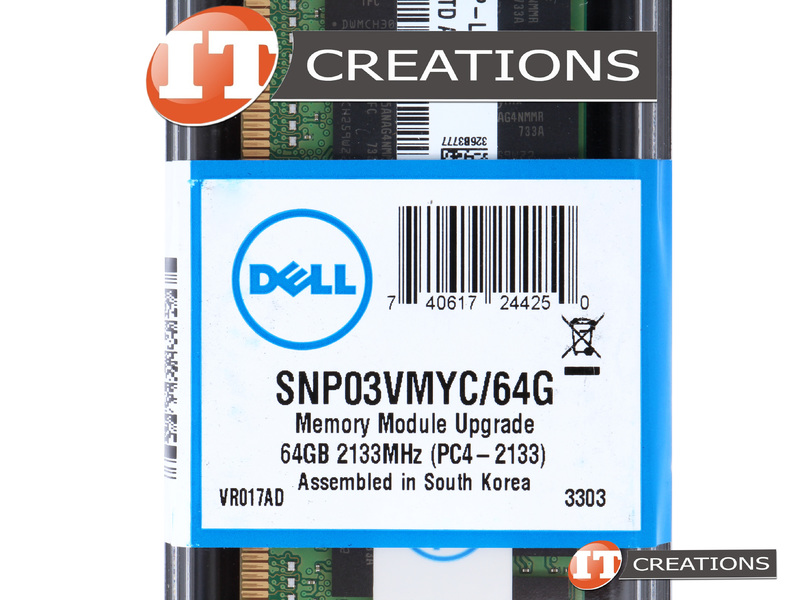 SNP03VMYC 64G RETAIL Retail DELL SK HYNIX 64GB PC4 17000 DDR4