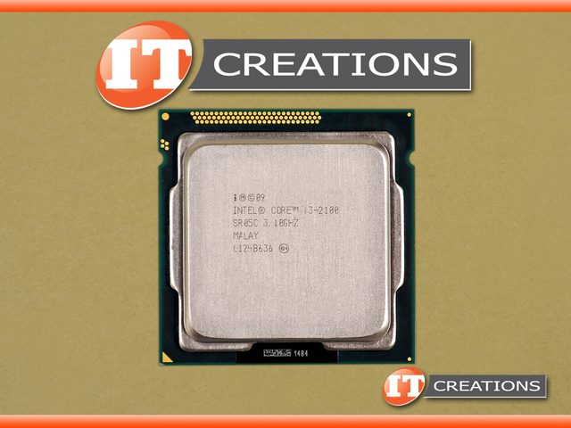 Lot De 5 Processeurs Intel I3-2100 Socket 1155 - Occasion, Testés OK, 3.1 GHz