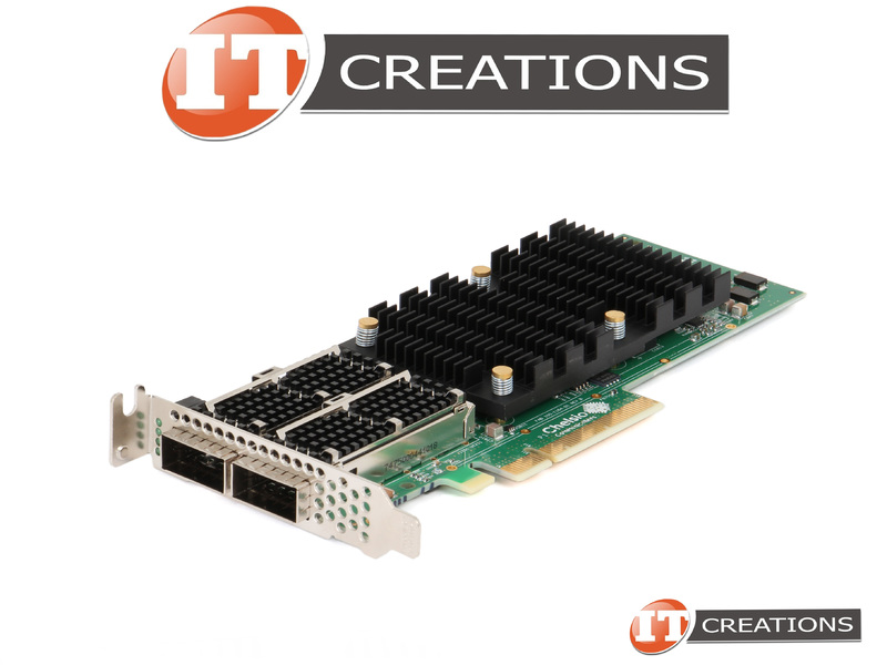 T580LPCRLOW P CHELSIO COMMUNICATIONS 40GBE DUAL PORT QSFP+ PCIE 3.0