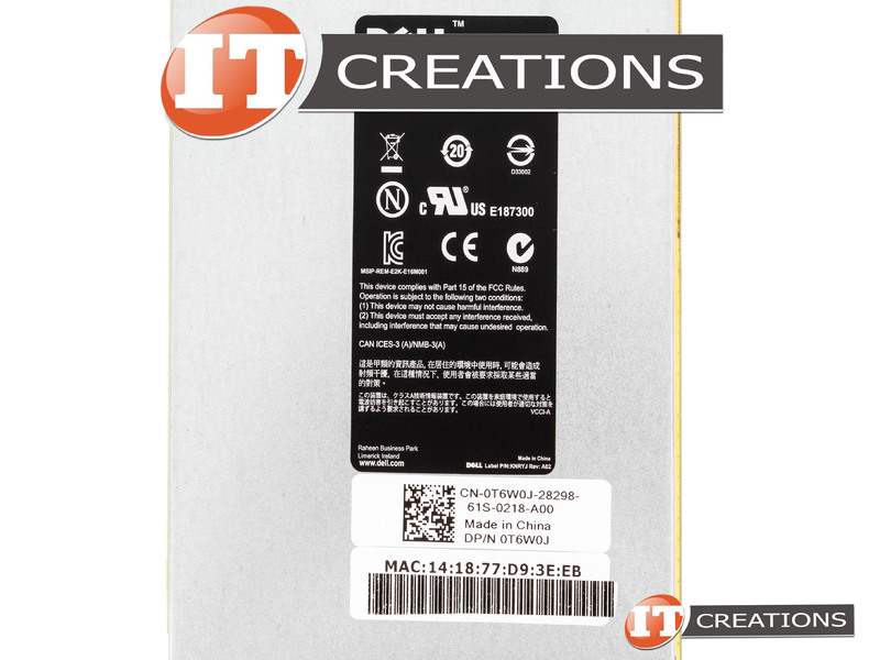 T6W0J DELL FN410S 10GBE 4 PORT SFP+ IO AGGREGATOR FOR DELL POWEREDGE