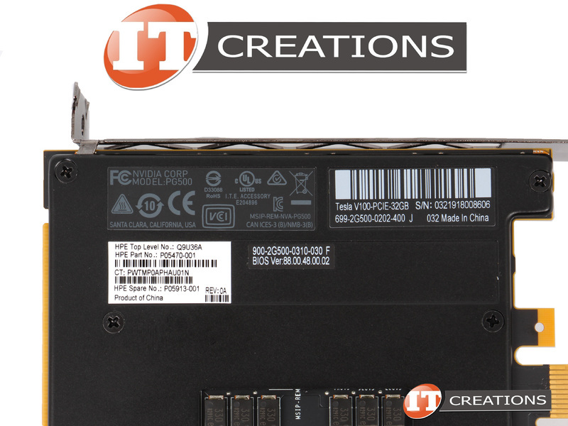 TESLA V100-PCIE-32GB-HP - Refurbished - HP NVIDIA TESLA V100 VOLTA GPU ...