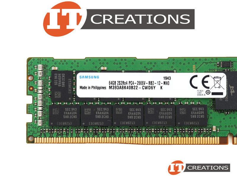 UCS MR X64G4RS H SAMSUNG 64GB PC4 21300 DDR4 2666V R REGISTERED ECC 2S2RX4 CL19 288 PIN 1 20V 