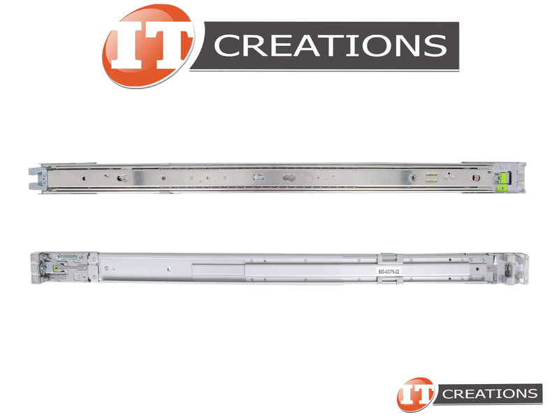 Cisco Rack Rails UCSC-RAILB-M4=-USED - Used - CISCO RACK RAILS TOOL LESS BALL BEARING 2U ...
