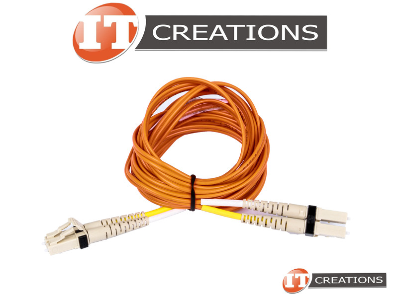 UH045 DELL ORANGE MULTIMODE FIBER OPTICAL LUCENT CONNECTOR PATCH 3.0M CABLE 3M LC ( 117 INCH )