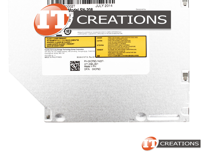 VCP9D DELL / TOSHIBA OPTICAL DRIVE COMPACT DISC REWRITABLE ULTRA SPEED