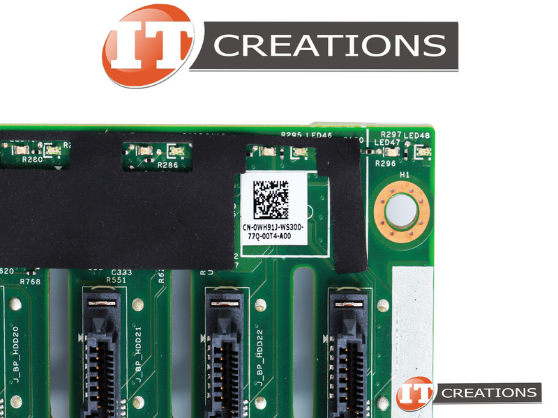 WH91J DELL HARD DRIVE BACKPLANE 2.5 INCH SMALL FORM FACTOR SFF 24 BAY