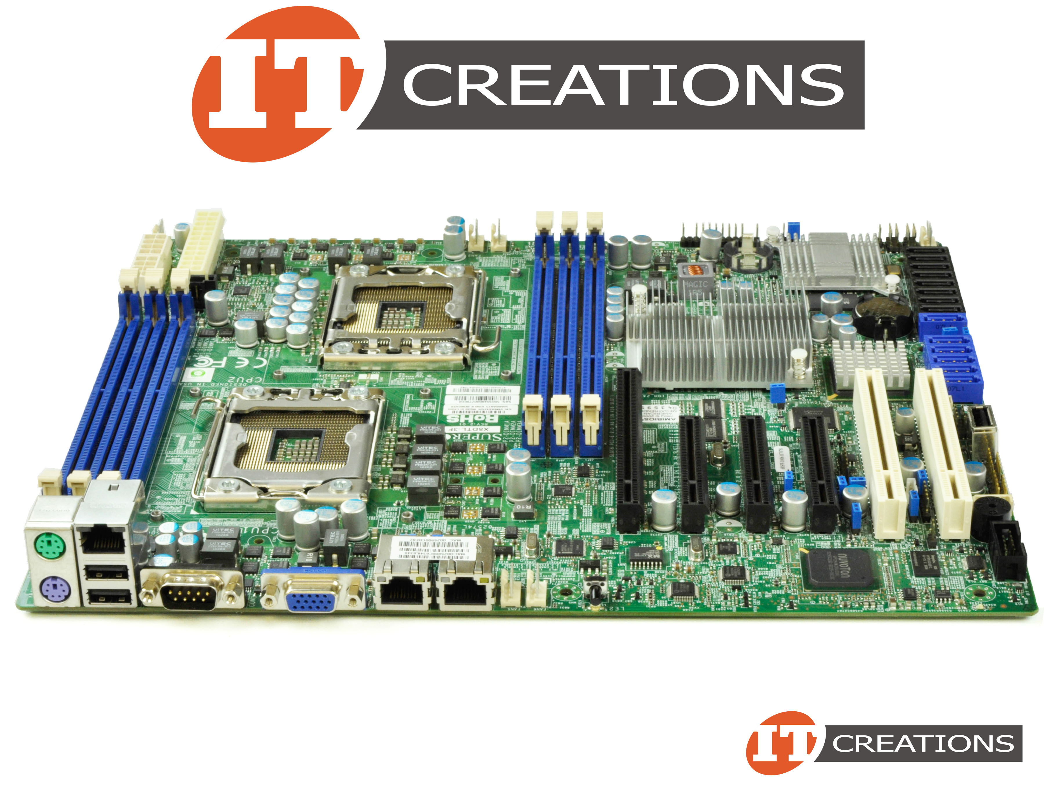 X8DTL3F SUPERMICRO MOTHERBOARD ( 2 ) TWO CPU SOCKETS ( INTEL 5500