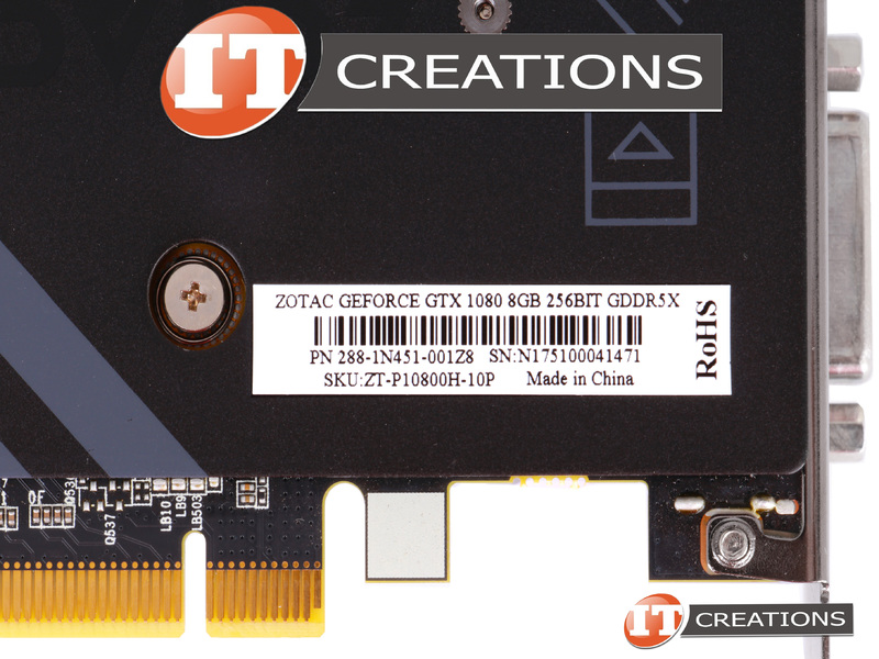 Zt Ph 10p New Other Zotac Nvidia Geforce Gtx 1080 Mini Pascal Gpu 8gb 2560 Cuda Cores Memory Interface 256 Bit Gddr5x Memory Bandwidth 3gb S Pci E 3 0 X16 1 One