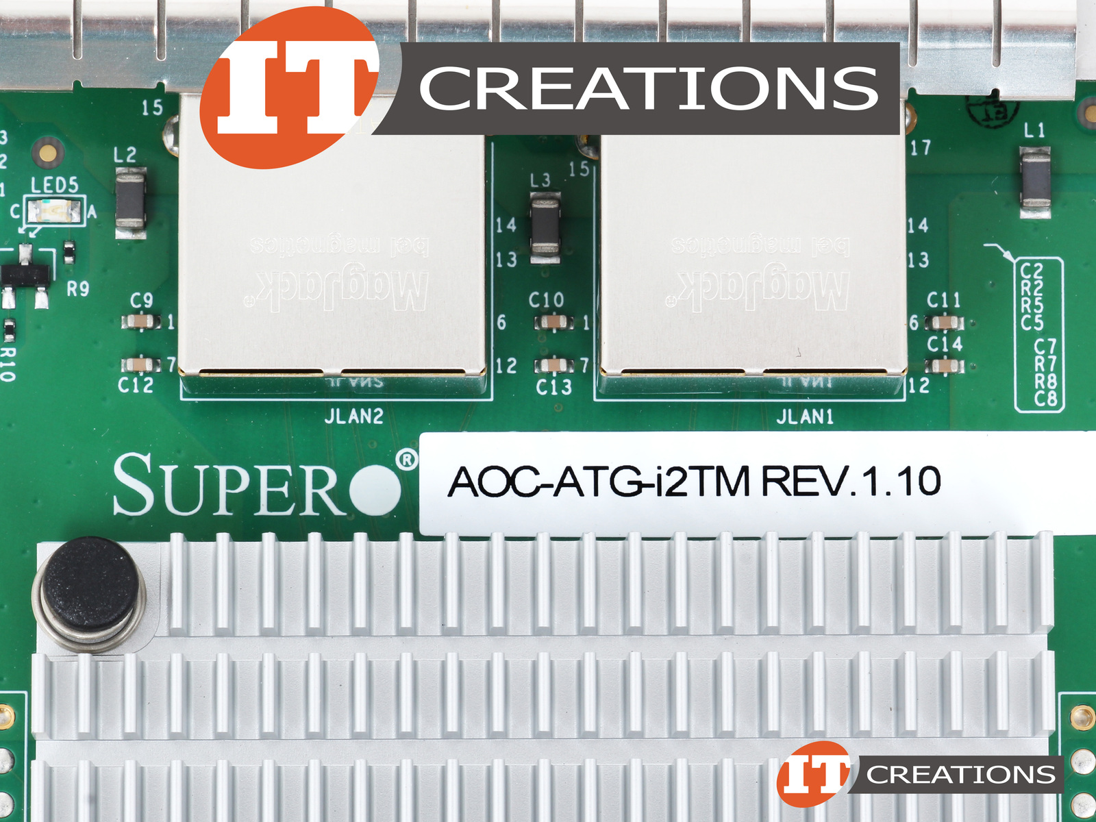 AOCATGI2TM SUPERMICRO 10GBE DUAL PORT ADVANCED I/O MODULE INTEL X550 BASED 10GBASET / 10GB