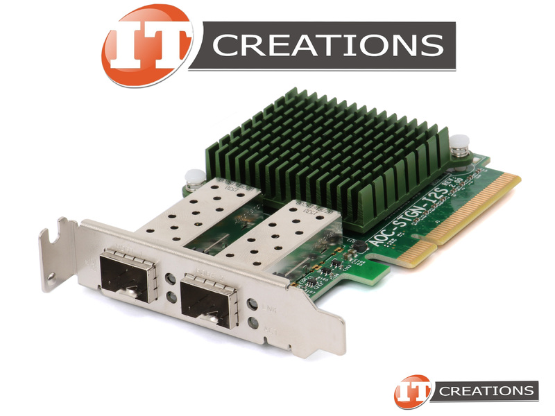 AOC-STGN-I2S-LOW P SUPMERMICRO 10GBE DUAL PORT SFP+ ETHERNET CONTROLLER ...