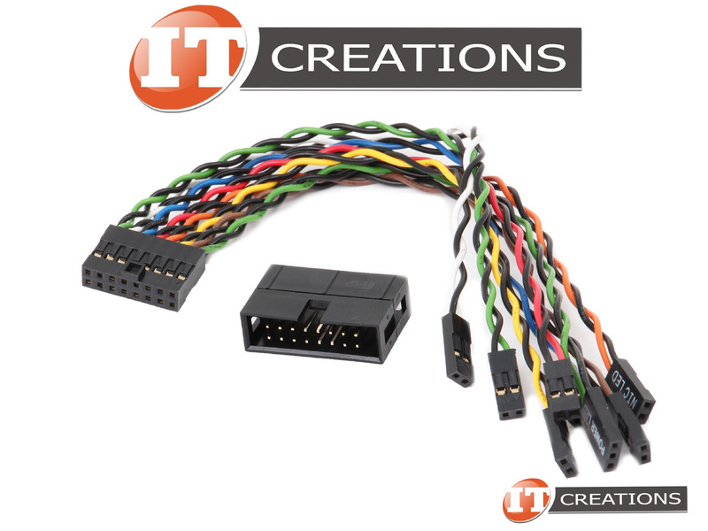 CBL084L SUPERMICRO FRONT CONTROL PANEL SPLIT CABLE 6 INCH 16 PIN TO