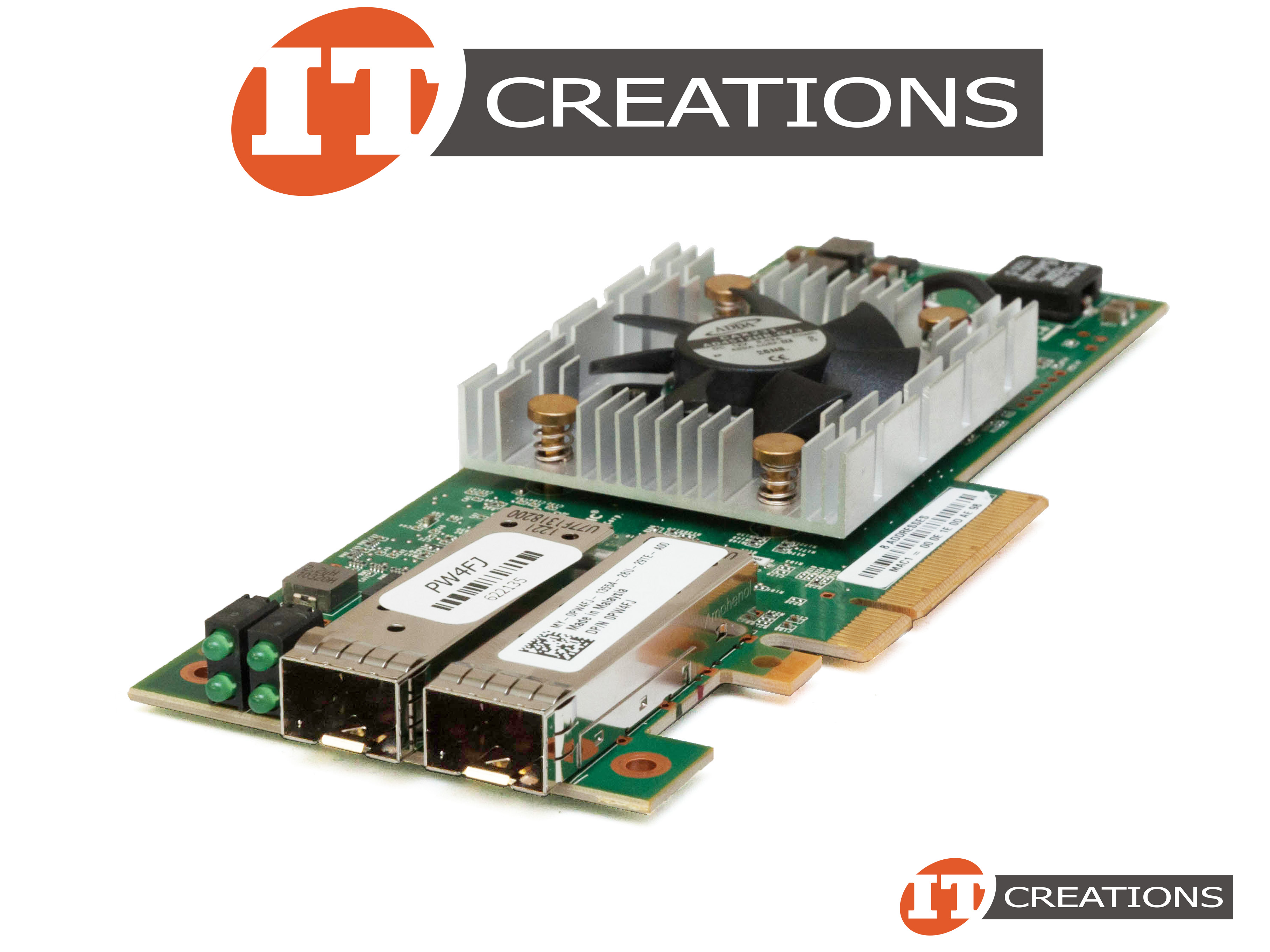 QLE8262L QLogic 10gb Dual-port Pci-e 2.0 X8 Cna Adapter DELL 0PW4FJ - Foto 10