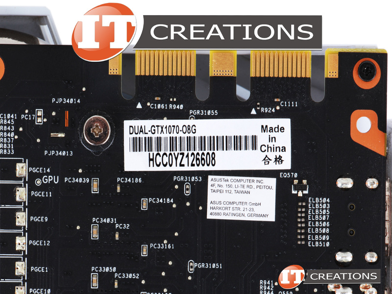 ASUS NVIDIA GEFORCE GTX 1070 OVERCLOCKING OC EDITION PASCAL GPU 8GB 1920  CUDA CORES MEMORY INTERFACE 256 BIT GDDR5 PCI-E 3.0 X16 GRAPHICS PROCESSING 