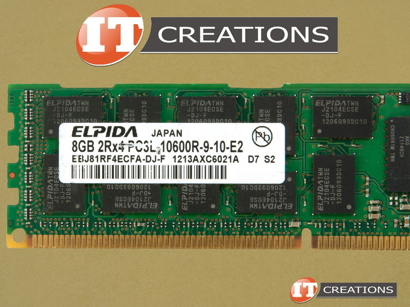 EBJ81RF4ECFA-DJ-F IBM / ELPIDA 8GB PC3L-10600R DDR3-1333 