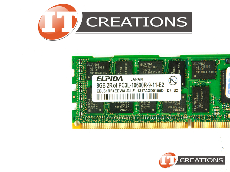 EBJ81RF4EDWA-DJ-F IBM / ELPIDA 8GB PC3L-10600R DDR3-1333 