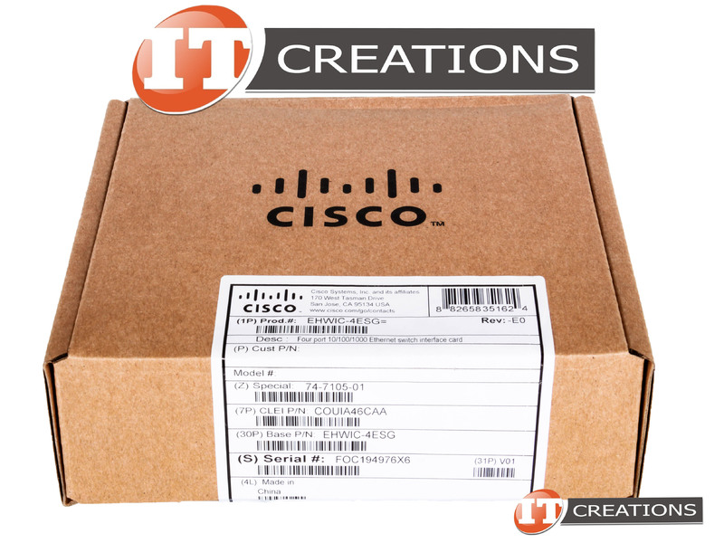 cisco switch interface card EHWIC-4ESG EHWIC-4ESG-P By E Town