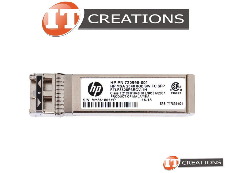 FTLF8528P3BCV-1H-HP HP MSA 2040 8gfc 850nm SW LC SFP Transceiver