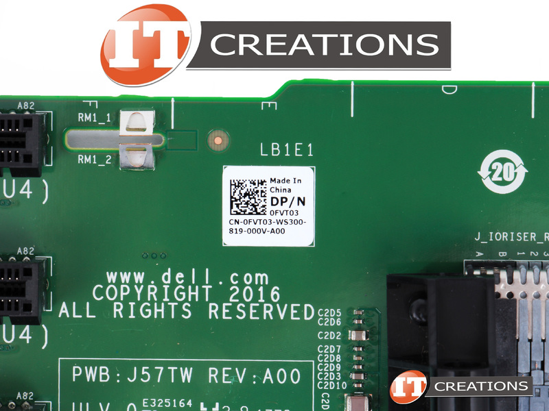 FVT03 DELL Right IO Riser3 Board For DELL EMC Poweredge R940 Slot 11 ...
