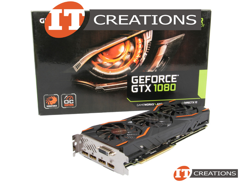 GV-N1080WF3OC-8GD-NEW - New - Gigabyte Nvidia Geforce GTX 1080