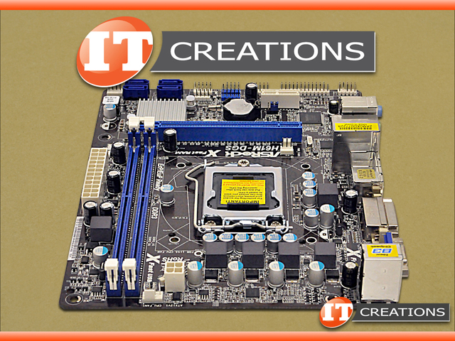 H61M-DGS ASROCK MOTHERBOARD MICRO ATX ( 1 ) SINGLE CPU SOCKET ( 2 ...