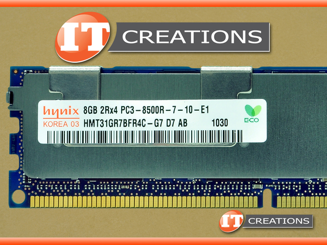 HMT31GR7BFR4C-G7 Hynix 8GB PC3-8500r DDR3-1066 Registered ECC 2rx4 CL7 ...