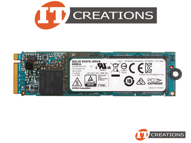 KXG60ZNV512G - New - Kioxia 512GB 96-Layer TLC PCIE Gen3 X4 NVME M.2 ...