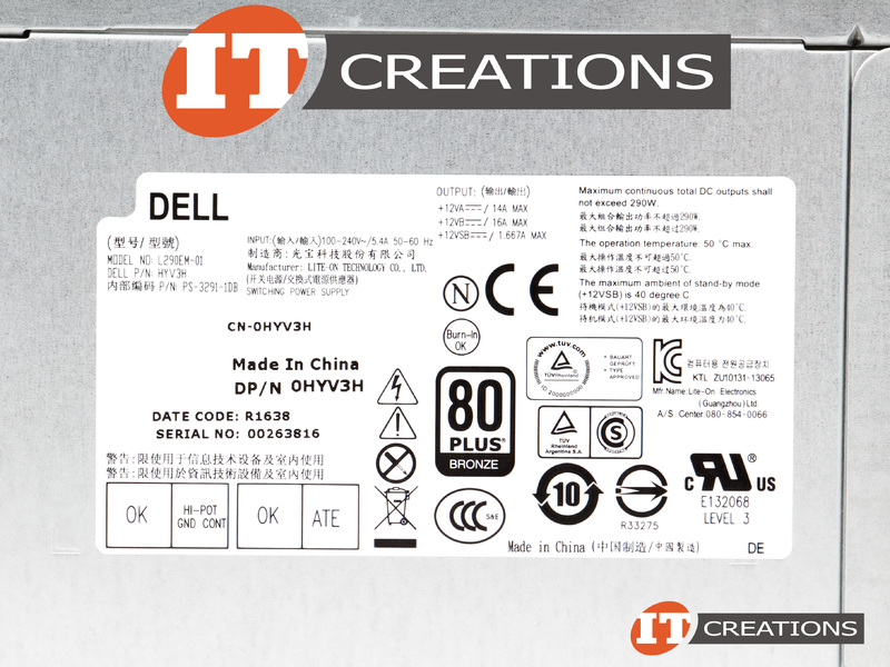 Alimentation 290W pour Dell Optiplex et Precision - Senegal