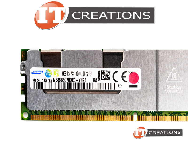 A-Tech 64GB (2x32GB) 4Rx4 PC3L-10600L DDR3 / DDR3L 1333 MHz ECC LRDIMM 1.35V Load Reduced DIMM