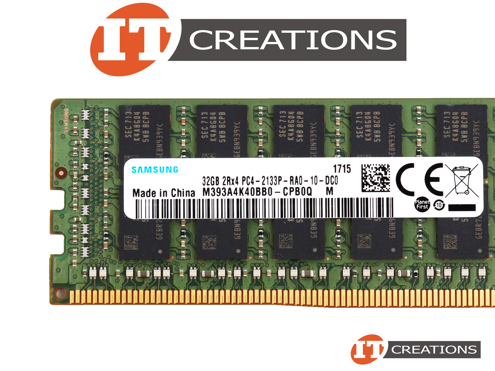 128GB (8x16GB) DDR4-2133P ECC Registered RAM Kit For SuperMicro X10DRU-i+ – Hynix/Micron/Samsung
