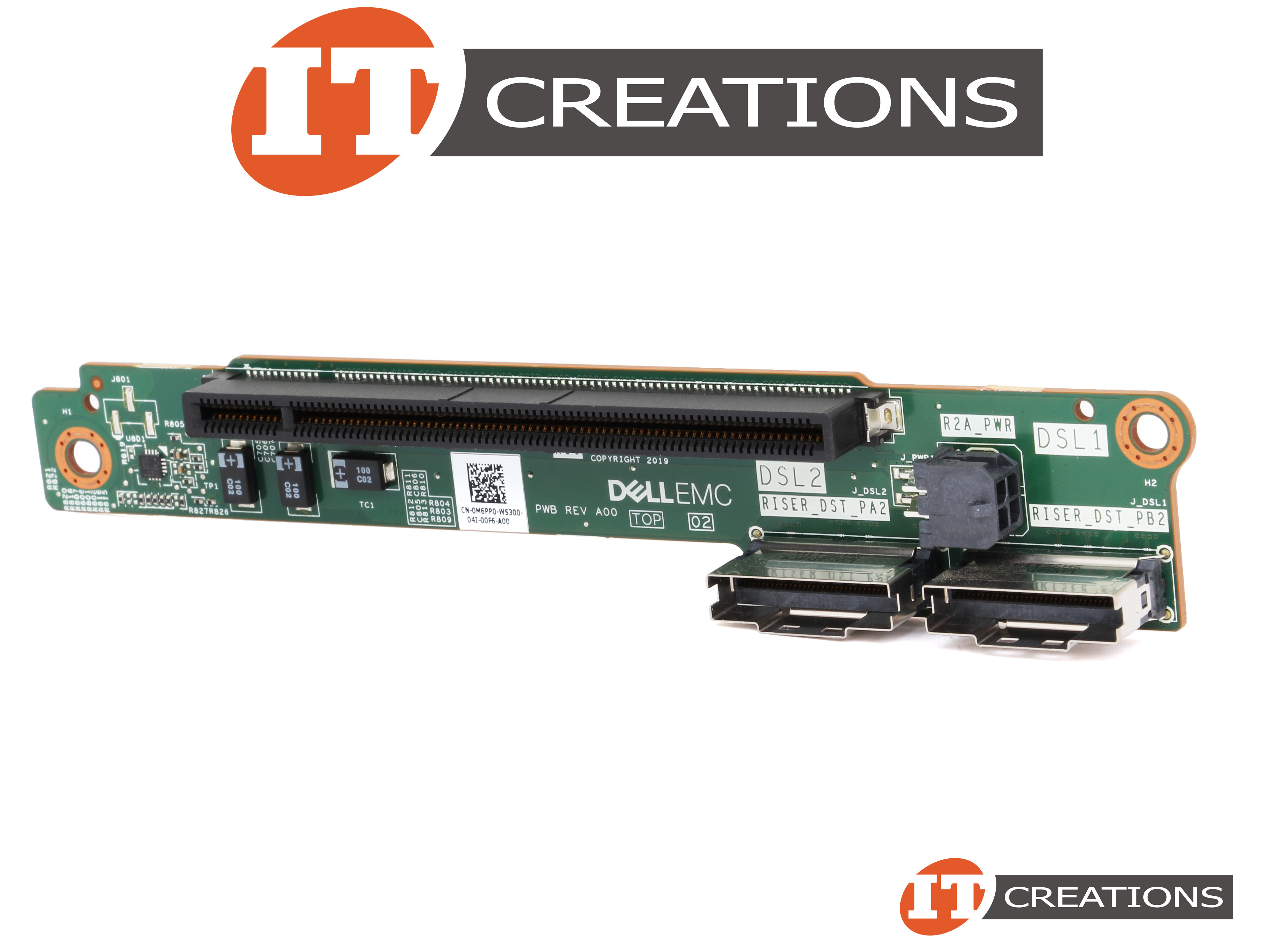 M6PP0 DELL 1x16 Riser 2 Board For DELL EMC Poweredge C6525 ( C6400 ) R2 ...