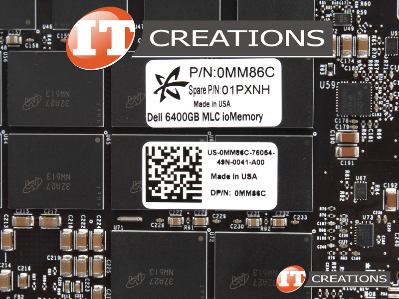 SSD Interne Dell Fusion IoDrive 640Go MLC - Interface PCI Express - Occasion