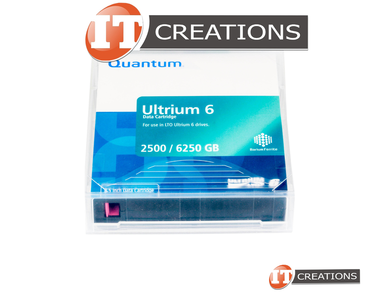 Cartouches Quantum LTO Ultrium 6 - 2500/6250GB - Neuves