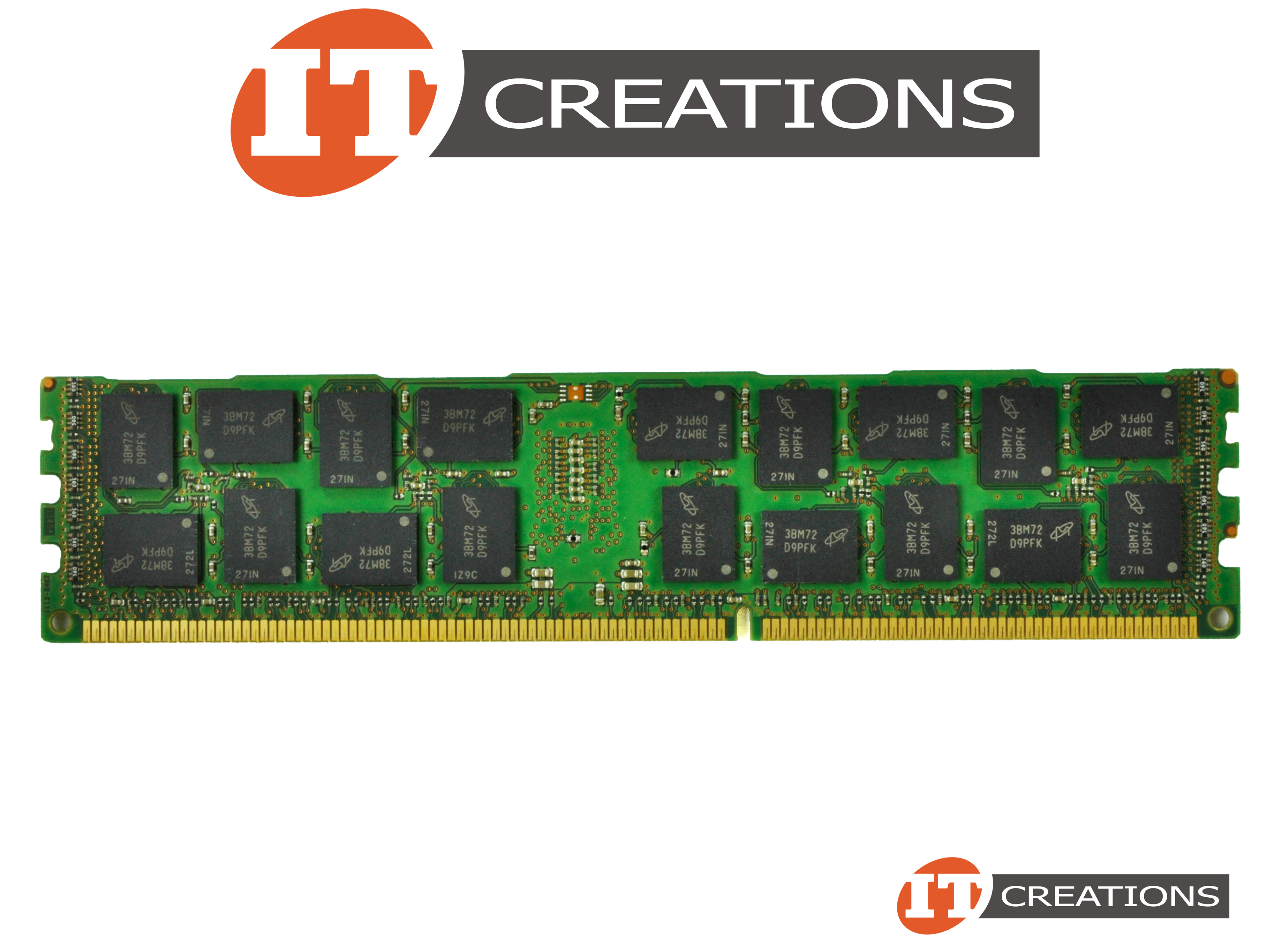 Lot De 4 Barrettes RAM DDR3 8GB PC3-12800r HP 647651-081 - Occasion Bon état