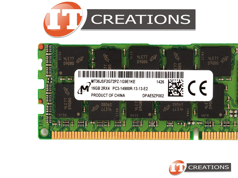 RAM Serveur Micron 16 Go DDR3-1866 PC3-14900 RDIMM ECC - Jamais Utilisée, Garantie à Vie