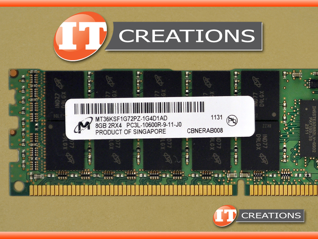 MTKSF1GPZG4D1AD MICRON 8GB PC3LR DDR REGISTERED
