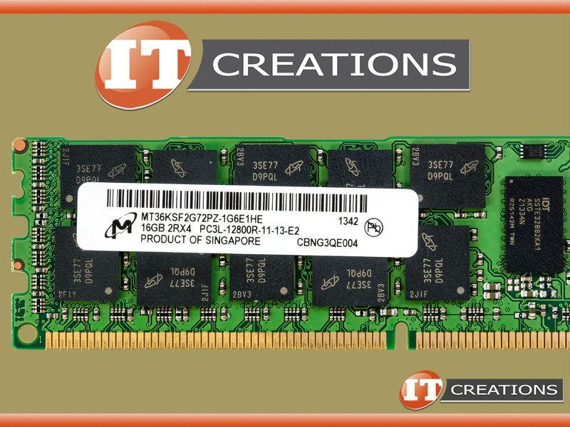 MT36KSF2G72PZ-1G6E1HE MICRON 16GB PC3L-12800R DDR3-1600 REGISTERED 