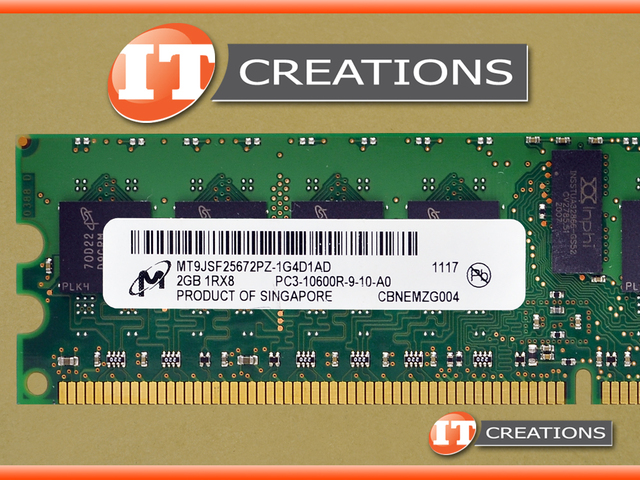 Dell 2GB (1x2GB) PC3-10600R 2Rx8 Server Memory | 365 Parts - Foto 10