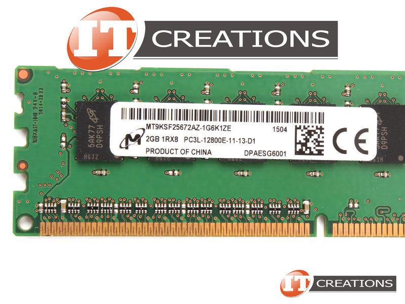 MT9KSF25672AZ-1G6K1ZE MICRON 2GB PC3-12800E DDR3-1600 UNBUFFERED 