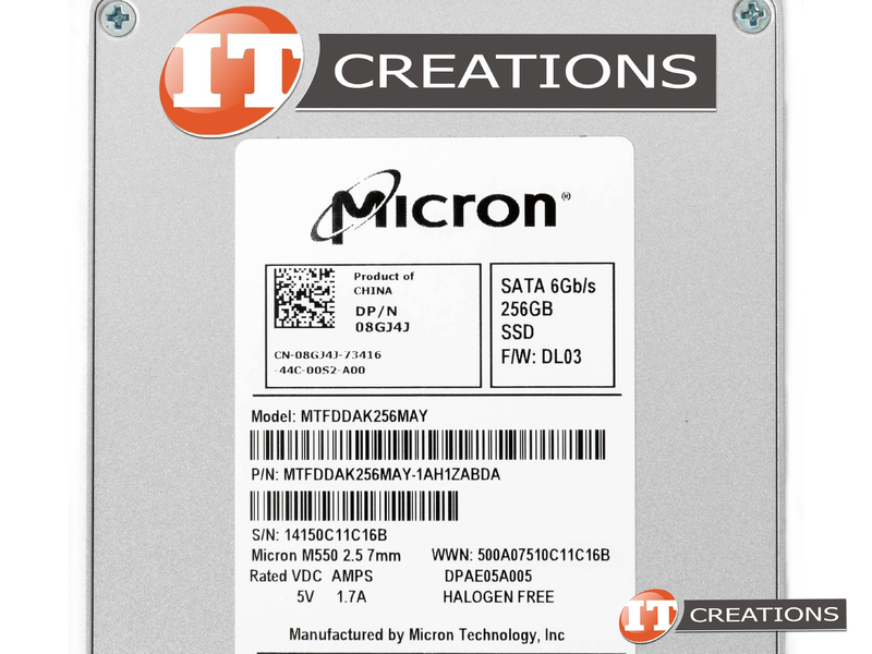 MICRON 256GB SATA III 2.5 INCH (MTFDDAK256MAY-DELL)